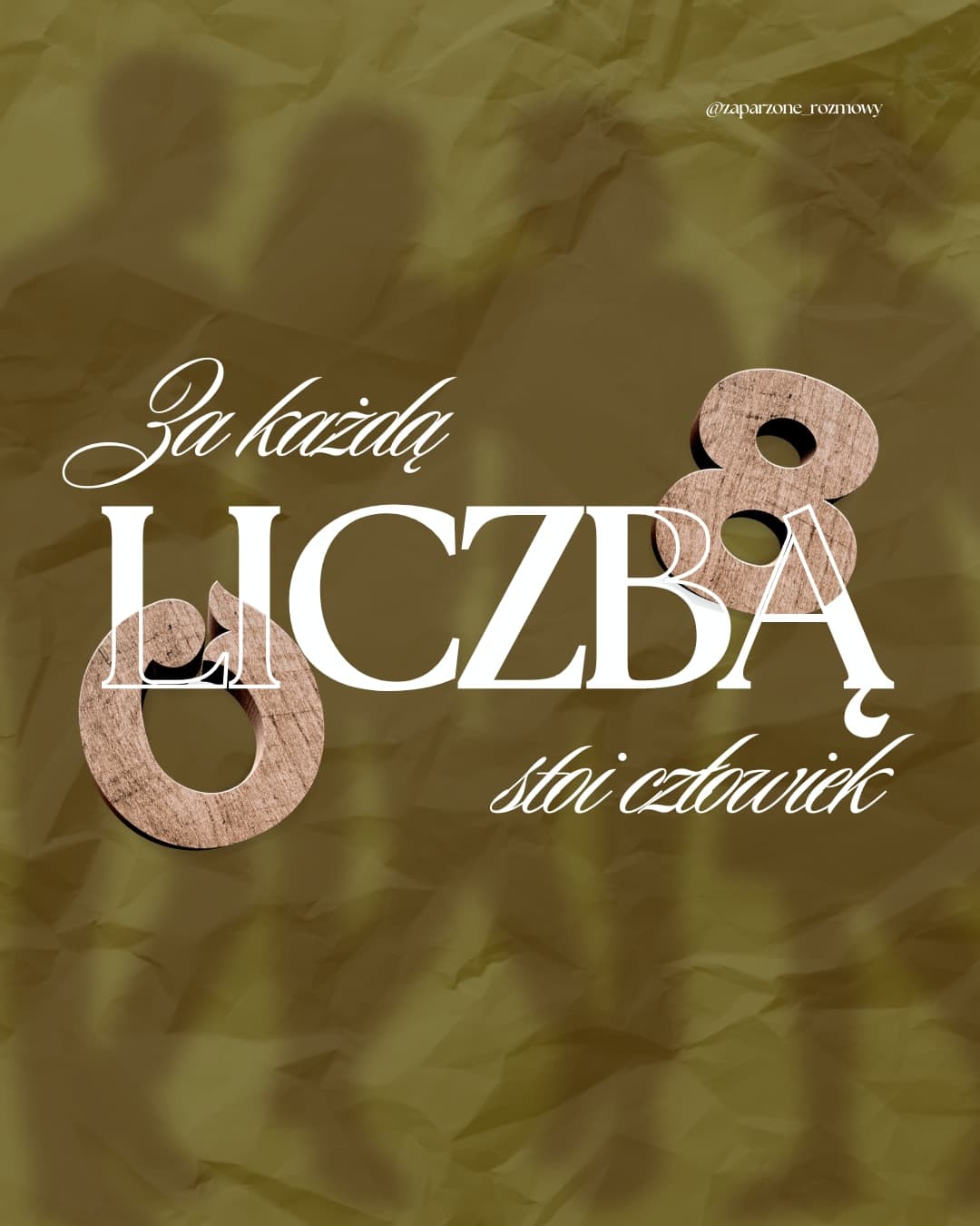 Za każdą liczbą stoi człowiek