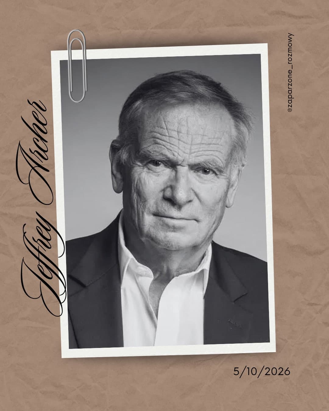 Sir Jeffrey Archer (1940-2026)